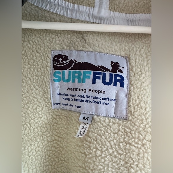 Surf fur Surf check hoodie, size M - Picture 5 of 10